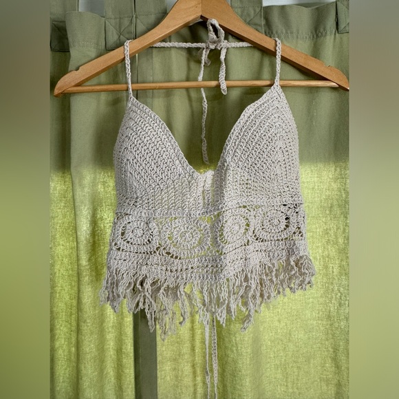 Tops - Crochet Halter Top